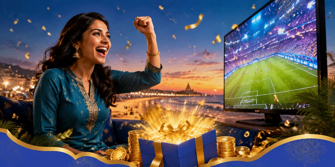 VIP guest enjoying IPL night match excitement